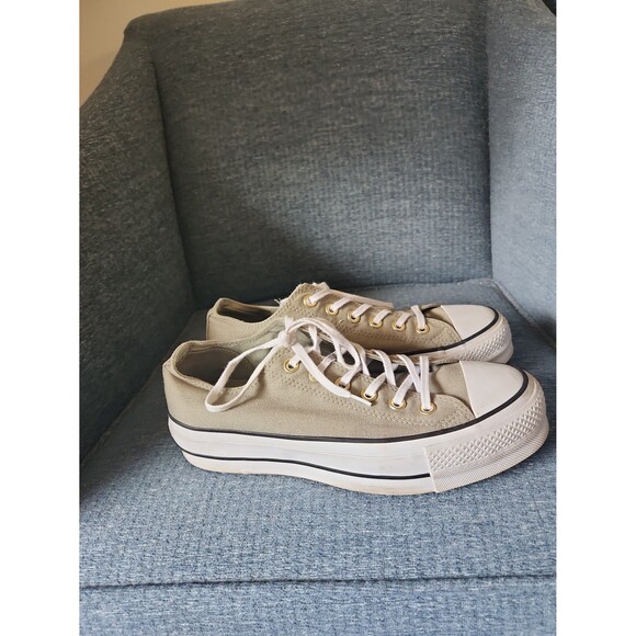 Converse Shoes - Converse All Star Olive Green Lace-Up Sneakers Men's 7 Women's 9